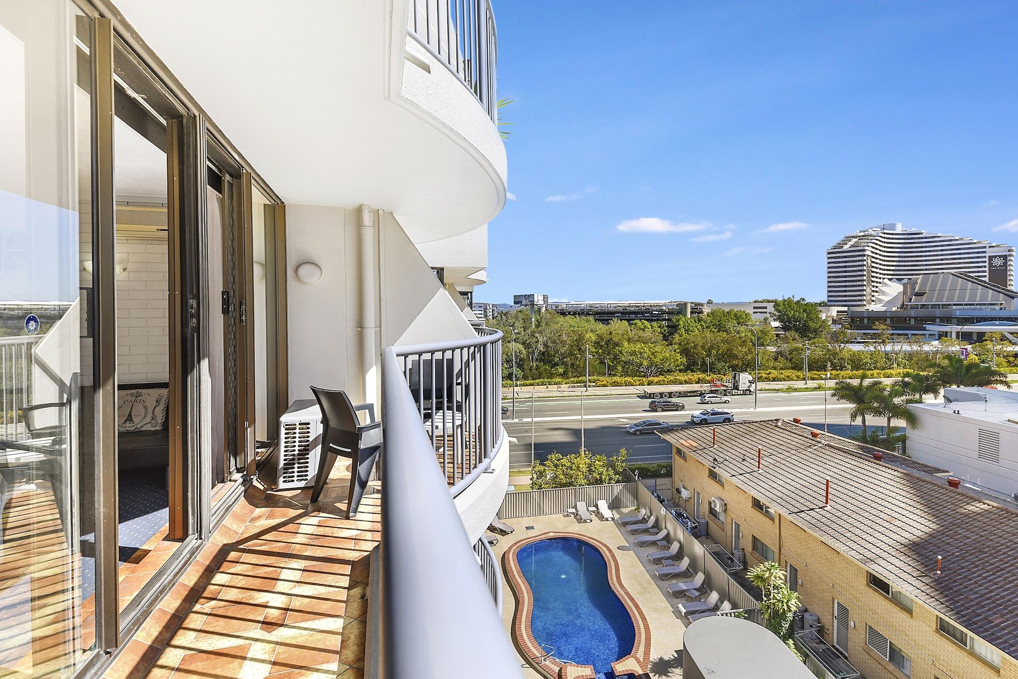 Broadbeach Travel Inn Apartments Gold Coast Dış mekan fotoğraf