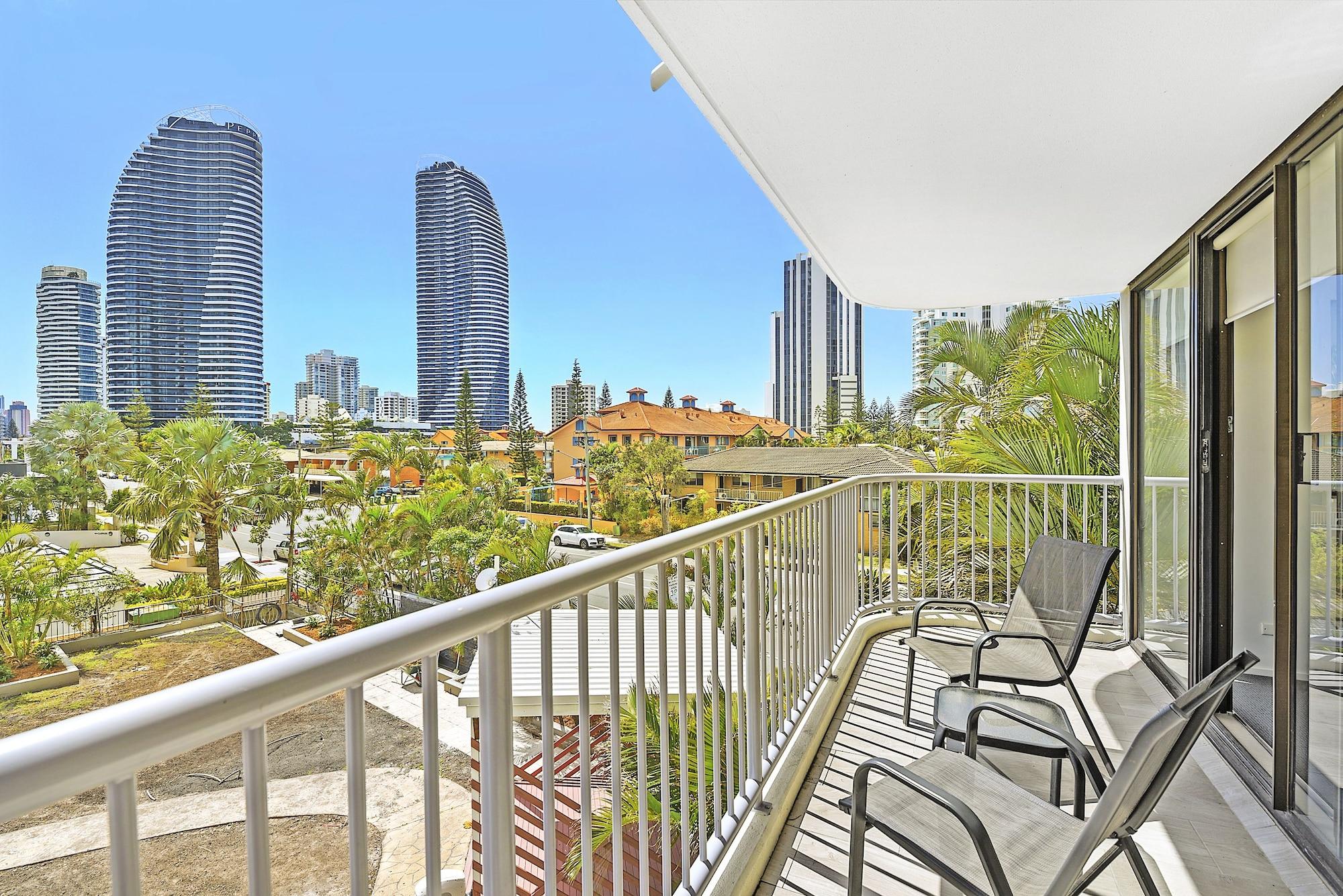 Broadbeach Travel Inn Apartments Gold Coast Dış mekan fotoğraf